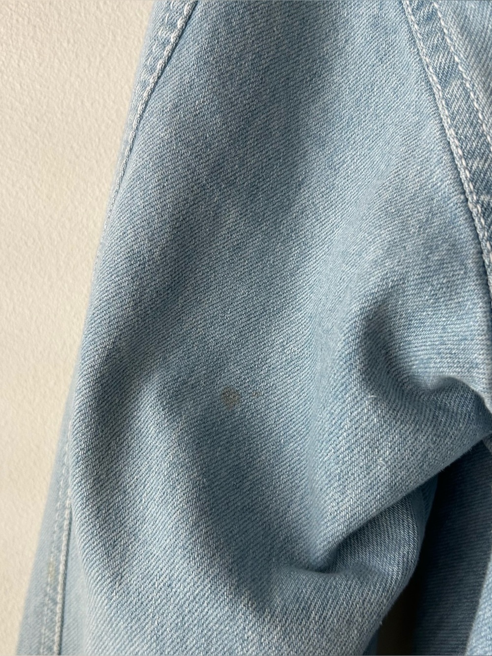 Vintage Coastal Cowgirl Western Pulse by Aero Denim Lace Jacket Blue White L - Picture 15 of 16